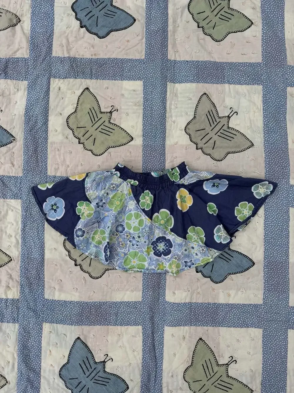 The Childrens Place blue floral